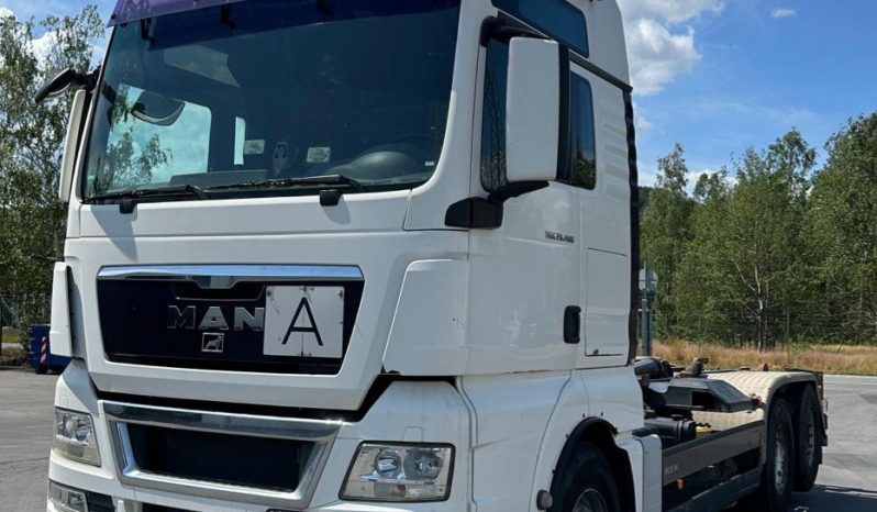 MAN TGX 26 480 ABROLLKIPPER voll