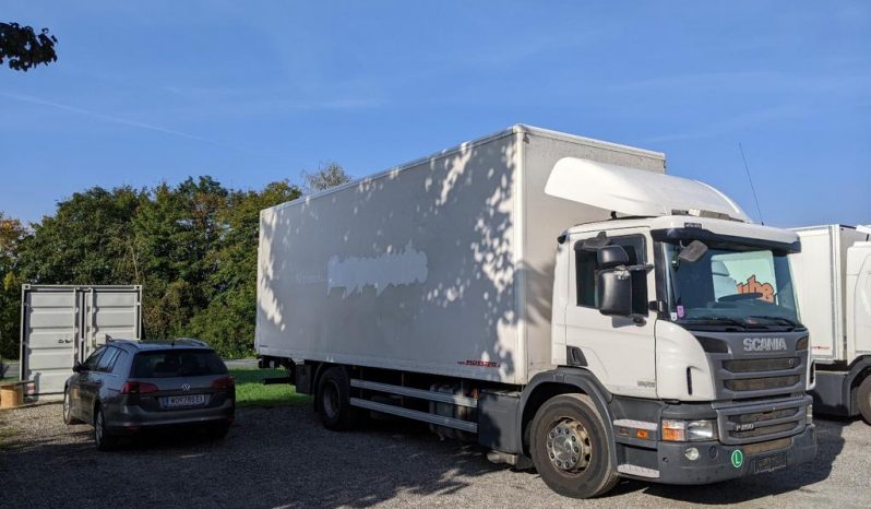 SCANIA P 250 KOFFER voll