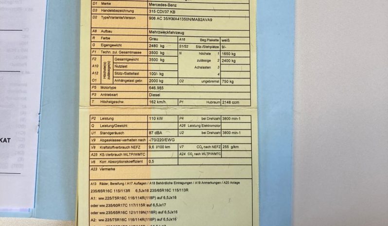 315 CDI voll